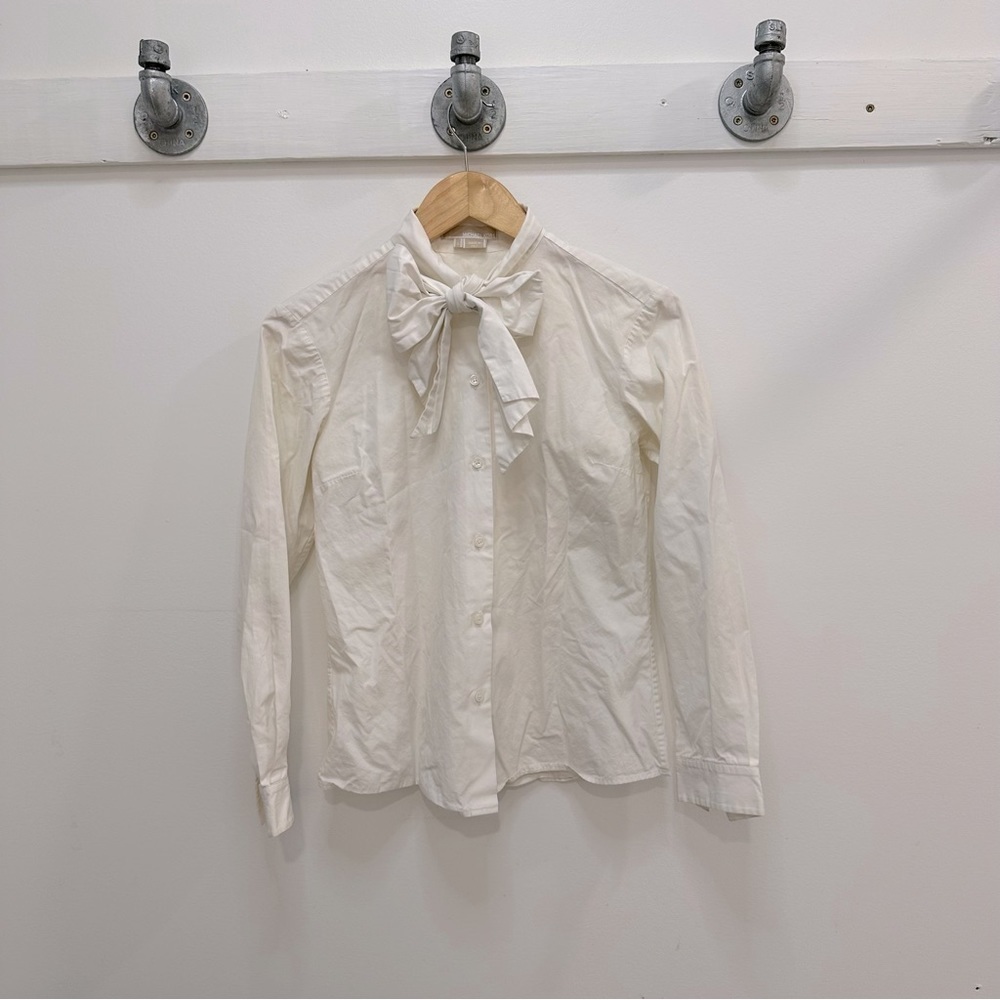 Michael Kors white dress shirt with neck tie